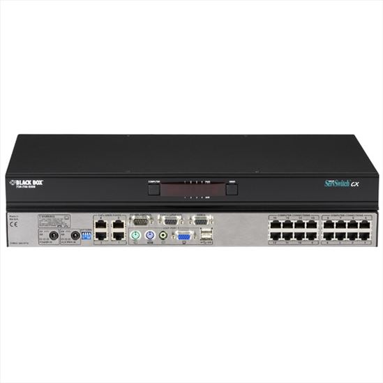 Black Box ServSwitch CX KVM switch Rack mounting1