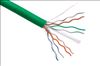 Axiom Cat5e, 1000ft networking cable Green 12000" (304.8 m) U/UTP (UTP)1