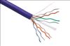 Axiom Cat6, 1000ft networking cable Purple 12000" (304.8 m) U/UTP (UTP)1