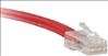 eNet Components Cat5e, 1ft networking cable Red 12" (0.305 m)1