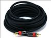 Monoprice RCA/RCA, 7.62 m coaxial cable 300" (7.62 m) Black1