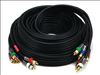 Monoprice 5-RCA/5-RCA, 7.62 m coaxial cable 300" (7.62 m) Black1