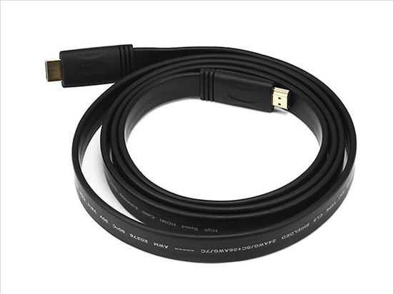 Monoprice HDMI/HDMI, 1.8m HDMI cable 70.9" (1.8 m) HDMI Type A (Standard) Black1