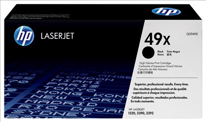 HP 49X High Yield Black Original LaserJet Toner Cartridge1