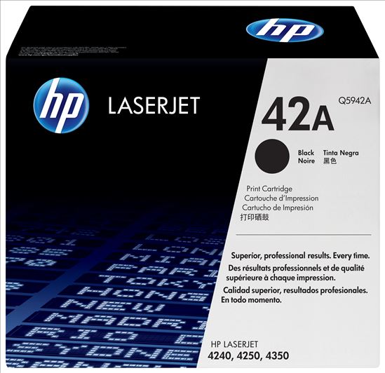 HP 42A Black Original LaserJet Toner Cartridge1