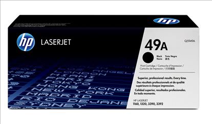 HP 49A Black Original LaserJet Toner Cartridge1