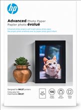 HP Advanced Glossy -100 sht/4 x 6 in borderless photo paper1