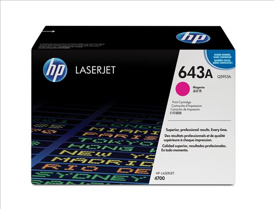 HP 643A Magenta Original LaserJet Toner Cartridge1