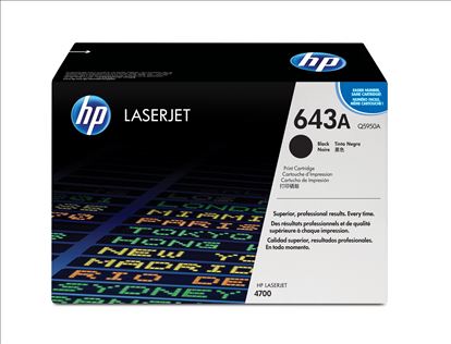 HP 643A Black Original LaserJet Toner Cartridge1