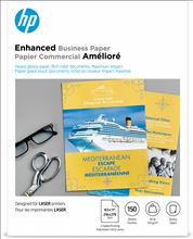 HP Enhanced Business Paper, Glossy, 40 lb, 8.5 x 11 in. (216 x 279 mm), 150 sheets1