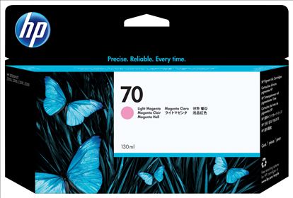 HP 70 130-ml Light Magenta DesignJet Ink Cartridge1