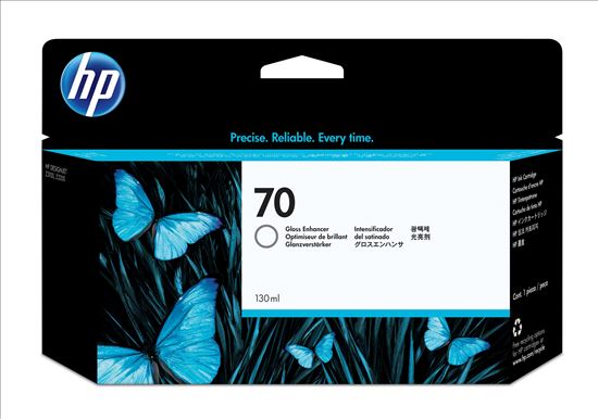 HP 70 130-ml Gloss Enhancer DesignJet Ink Cartridge1