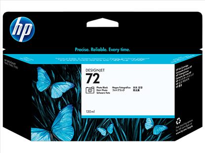 HP 72 130-ml Photo Black DesignJet Ink Cartridge1