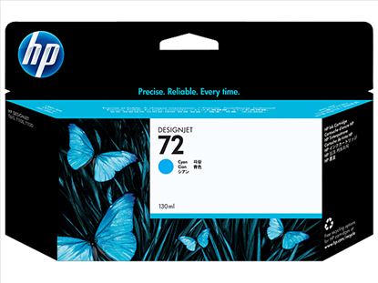 HP 72 130-ml Cyan DesignJet Ink Cartridge1