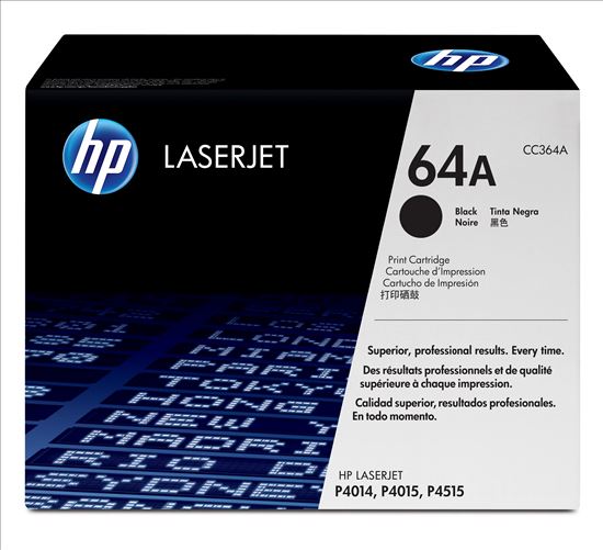 HP 64A Black Original LaserJet Toner Cartridge1