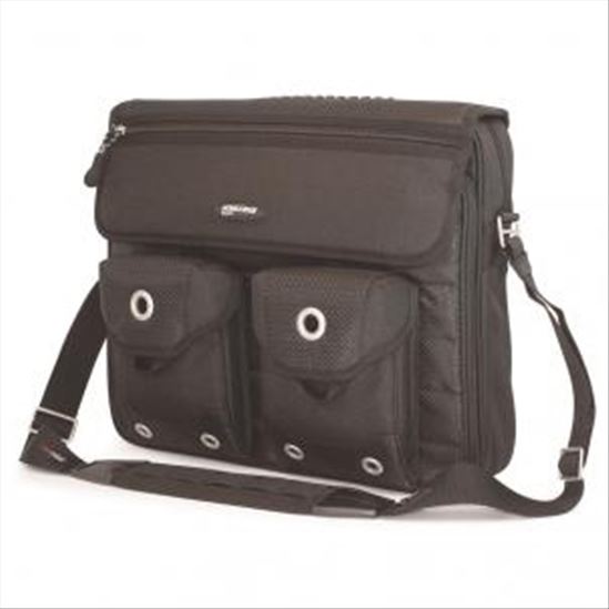 Mobile Edge Messenger MEEMB1 notebook case 15.4" Messenger case Black1