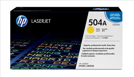 HP 504A Yellow Original LaserJet Toner Cartridge1