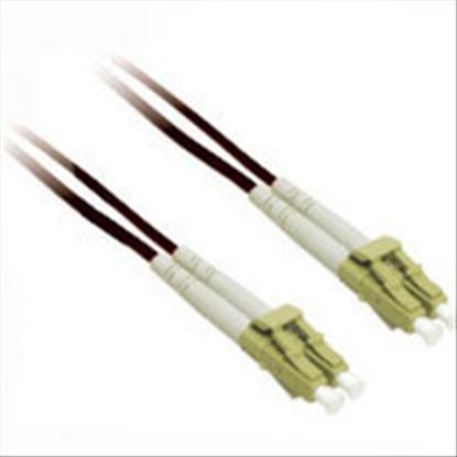 C2G 3m LC/LC Plenum-Rated Duplex 50/125 Multimode Fiber Patch Cable fiber optic cable 118.1" (3 m) Black1