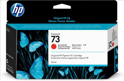 HP 73 130-ml Chromatic Red DesignJet Ink Cartridge1