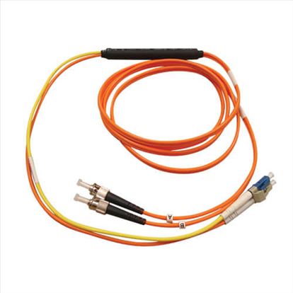 Tripp Lite N422-10M fiber optic cable 393.7" (10 m) LC ST Orange1