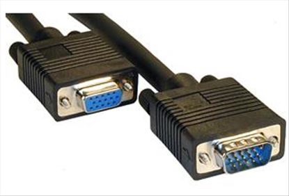 Unirise 6ft. SVGA m/f VGA cable 71.7" (1.82 m) VGA (D-Sub) Black1