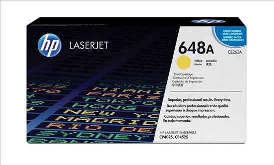 HP 648A Yellow Original LaserJet Toner Cartridge1