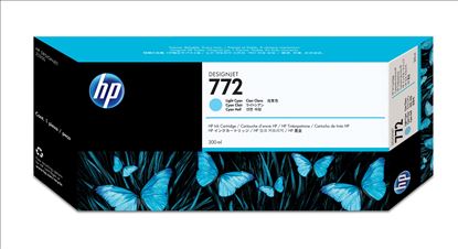 HP 772 300-ml Light Cyan DesignJet Ink Cartridge1