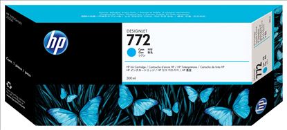 HP 772 300-ml Cyan DesignJet Ink Cartridge1