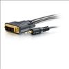 C2G 15ft Pro Series DVI-D + 3.5mm CL2 DVI cable 179.9" (4.57 m) Black3