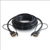 C2G 35ft Pro Series DVI-D + 3.5mm CL2 DVI cable 419.7" (10.7 m) Black2