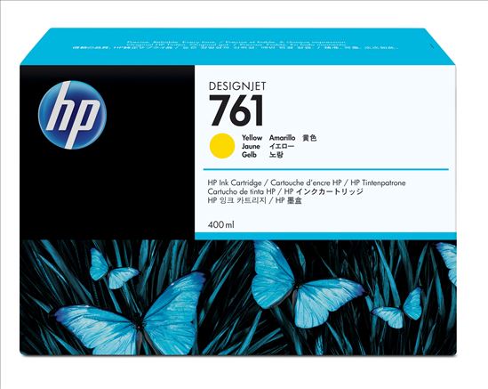 HP 761 400-ml Yellow DesignJet Ink Cartridge1