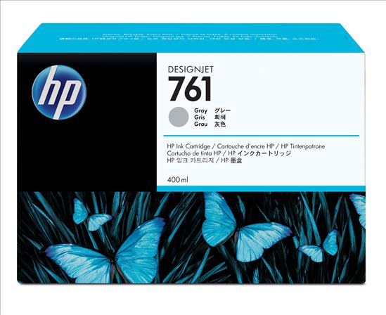 HP 761 400-ml Gray DesignJet Ink Cartridge1