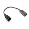 Black Box EPXR15 power cable 11.8" (0.3 m) NEMA 5-15R C14 coupler2