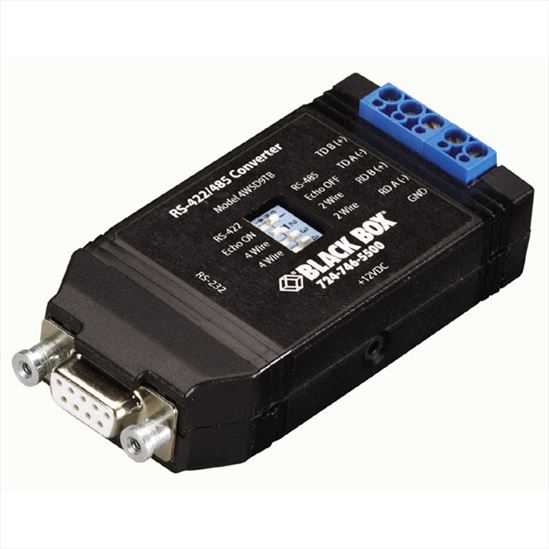 Black Box IC820A serial converter/repeater/isolator RS-232 RS-422/4851