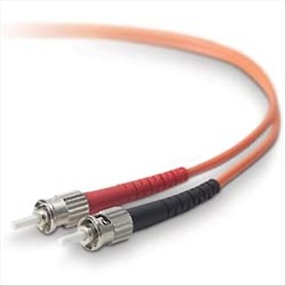 Belkin Cable/Patch Multi Mode ST ST Duplex 2m fiber optic cable 78.7" (2 m) Orange1