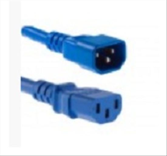 Unirise 2.7 m C13/C14 Blue 106.3" (2.7 m) C13 coupler C14 coupler1