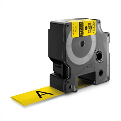 DYMO 1805444 label-making tape Black on yellow1