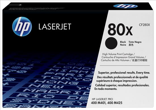 HP 80X High Yield Black Original LaserJet Toner Cartridge1