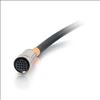 C2G 50ft RapidRun coaxial cable 600" (15.2 m) Black3