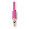 Emerge ETCABLESPLPK audio cable 39.4" (1 m) 3.5mm 2 x 3.5mm Pink3