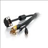 C2G 60067 video cable adapter 18" (0.457 m) VGA (D-Sub) + 3.5mm + 3 x RCA Black4