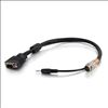 C2G 60048 video cable adapter 18" (0.457 m) VGA (D-Sub) + 3.5mm Black1