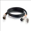 C2G 10ft RapidRun coaxial cable 120.1" (3.05 m) Black1