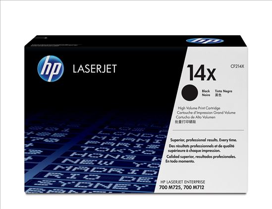 HP 14X High Yield Black Original LaserJet Toner Cartridge1