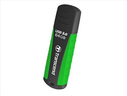Transcend JetFlash 810 64GB USB 3.0 USB flash drive USB Type-A 3.2 Gen 1 (3.1 Gen 1) Black, Green1