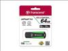 Transcend JetFlash 810 64GB USB 3.0 USB flash drive USB Type-A 3.2 Gen 1 (3.1 Gen 1) Black, Green3