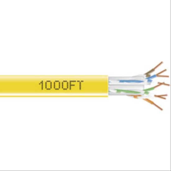 Black Box EYN872A-PB-1000 networking cable Yellow 12000" (304.8 m) Cat61