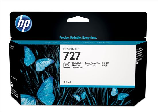 HP 727 130-ml Photo Black DesignJet Ink Cartridge1