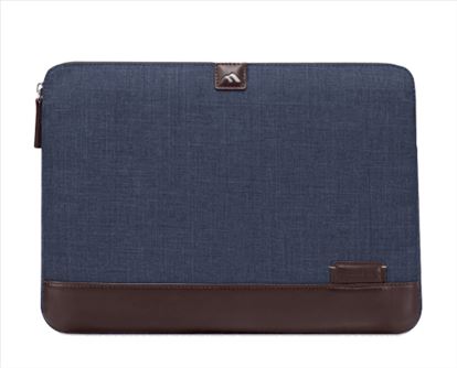 Brenthaven THE COLLINS SLEEVE notebook case 11" Sleeve case Blue, Brown1