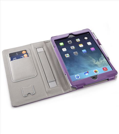 i-Blason Leather Slim Book 7.9" Folio Purple1